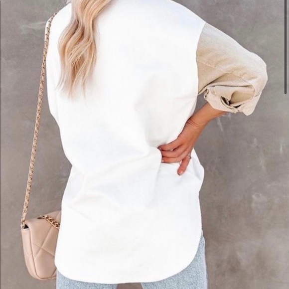 Color block Shacket - Picture 2 of 2